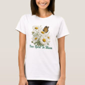 T-shirt Daisy & Butterfly Bloom (Devant)