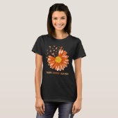 T-shirt Daisy Butterfly Orange Ribbon Multiple Sclerosis A (Devant entier)