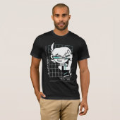 T-shirt Dakota décodeur | Grille [Noir] (Devant entier)