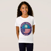 T-Shirt Dakota du Sud (Devant entier)