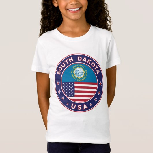 T-Shirt Dakota du Sud (Devant)