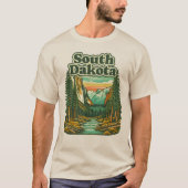 T-shirt Dakota du Sud (Devant)