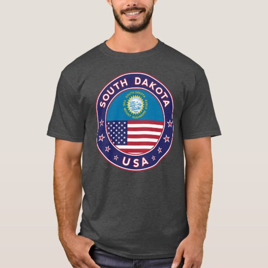 T-shirt Dakota du Sud (Devant)