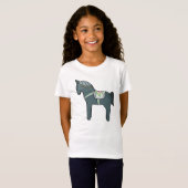 T-Shirt Dala horse (Devant entier)