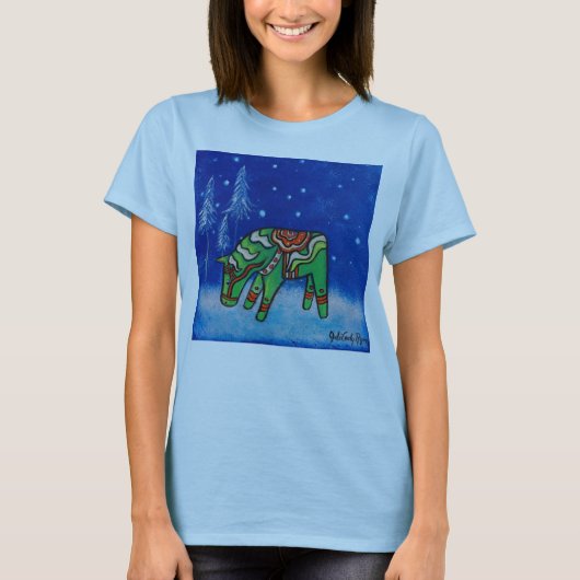 T-shirt Dala Horse III (Devant)
