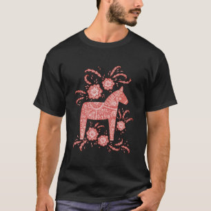 T-shirt Dala Horse suédois