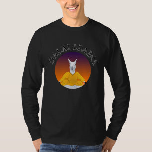 T-shirt Dalaï lama lama tenue de yoga dalaï llama