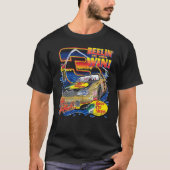 T-shirt Dale Earnhardt Reelin Dans La Win Essential T-Shir (Devant)