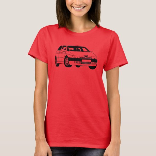 T-shirt d'Alfa Romeo 145 (Devant)