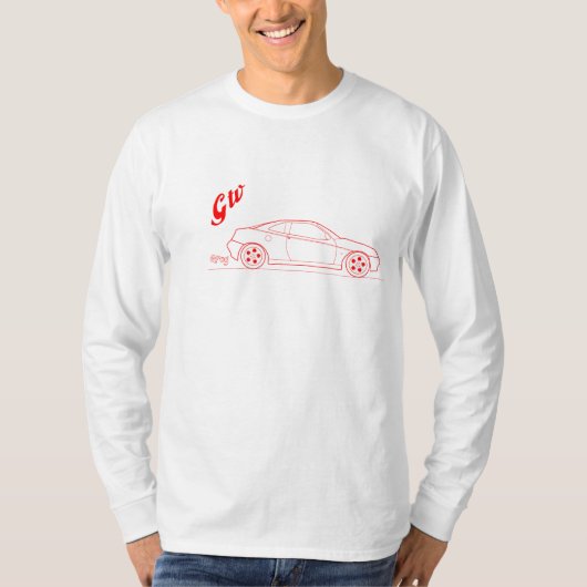 T-shirt d'Alfa Romeo Gtv (Devant)