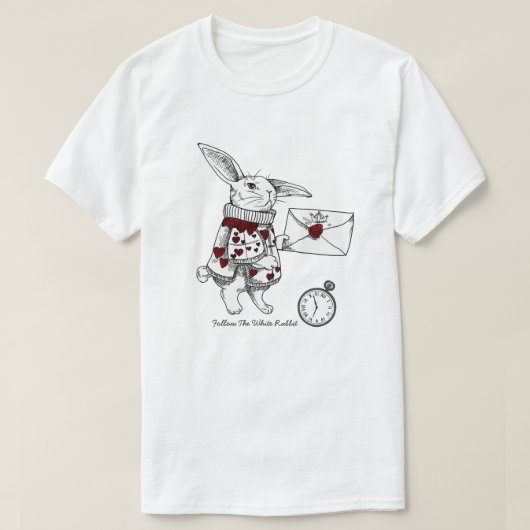 T-shirt d'Alice au pays des merveilles (Design devant)