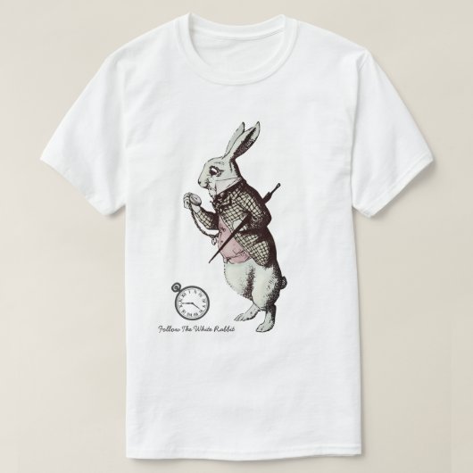 T-shirt d'Alice au pays des merveilles (Design devant)