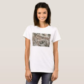 T-shirt Dallage de sol représentant un oiseau, 4ème siècle (Devant entier)
