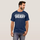 T-shirt Dallas Comté Texas Sheriff Sous-députés Police (Devant entier)
