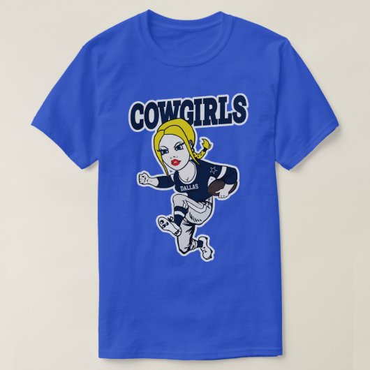 T-shirt Dallas Cowgirls (Design devant)