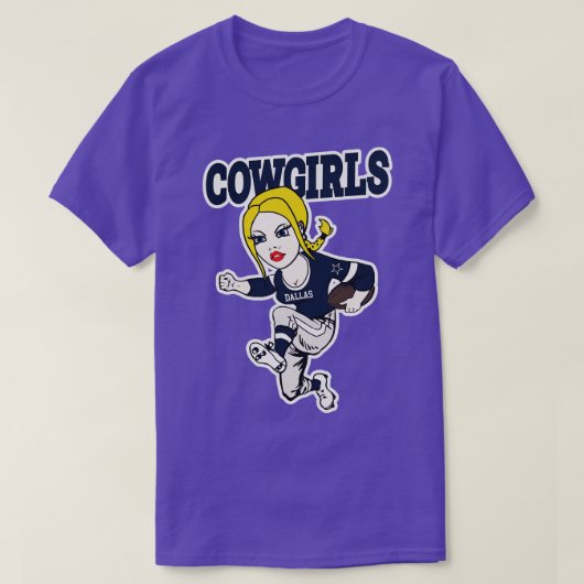 T-shirt Dallas Cowgirls (Design devant)