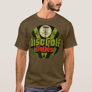 T-shirt Dallas de golf sur disque