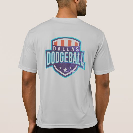 T-shirt Dallas Dodgeball Logo Practice Jersey (Dos)