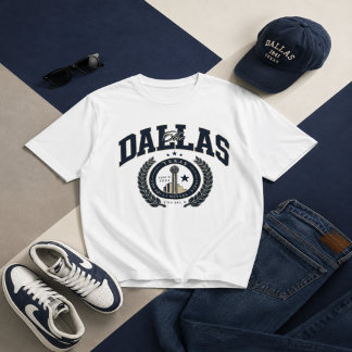 T-shirt Dallas Heritage Crest Graphic