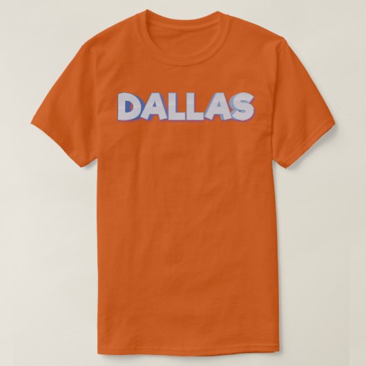 T-shirt Dallas M'A Élevé Texas (Design devant)