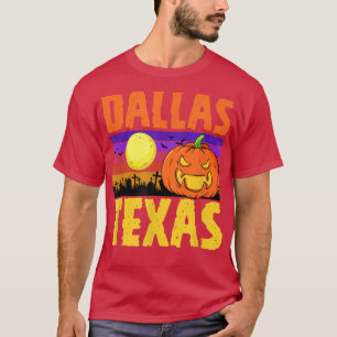 T-shirt Dallas Teas Happy Halloween Party Local City Pride