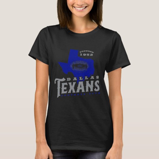 T-shirt Dallas Texans (Devant)