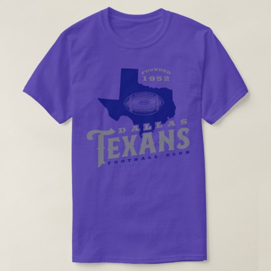 T-shirt Dallas Texans (Design devant)