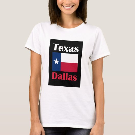 T-shirt Dallas TX (Devant)