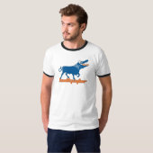 T-shirt d'alligator de Taureau (Devant entier)
