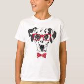 T-shirt Dalmate à la mode (Devant)