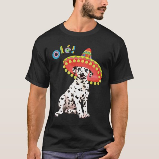 T-shirt Dalmate de fiesta (Devant)