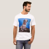 T-shirt Dalmate sur le coussin tacheté 2011 (Devant entier)