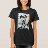 T-shirt Dalmatian dog artwork puppy (Devant)