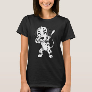 T-shirt Dalmatian Dog Dogs Dabbing Dalmatian