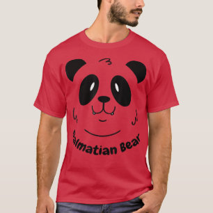 T-shirt Dalmatian Panda Bear Funny Chinese Animal Dog Joke