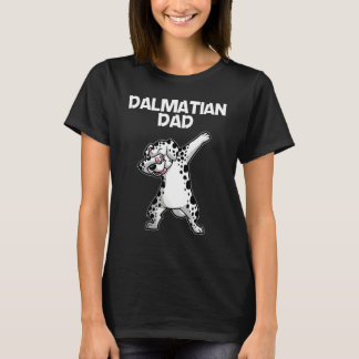 T-shirt Dalmatien Cool Pour Papa Pères Dalmatiens Hip Hop 