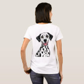 T-shirt Dalmatien joueur (Dos entier)