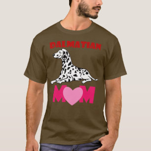 T-shirt Dalmatien Maman Dalmatienne