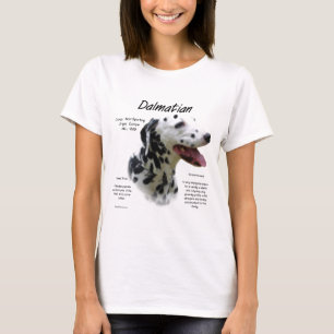 T-shirt Dalmatien (noir) Conception de l'histoire