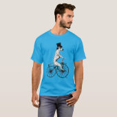 T-shirt Dalmatien sur vélo 2 (Devant entier)