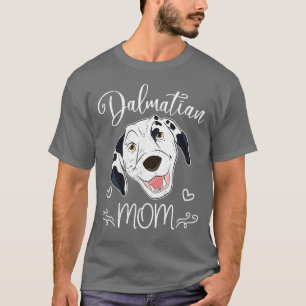 T-shirt Dalmatienne mère Chien propriétaire Mères Jour Ani
