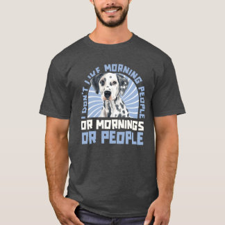 T-shirt Dalmations Chiens amis rétro