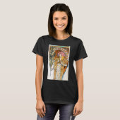 T-shirt d'Alphonse Mucha Gismonda (Devant entier)