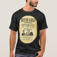 Dalton Gang Sepia 💰 Récompense Offert RECHERCHÉ