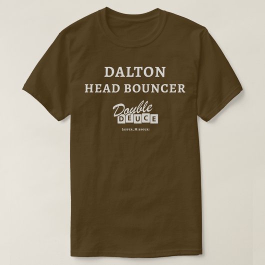 T-shirt DALTON Head Bouncer Double Deuce (Design devant)