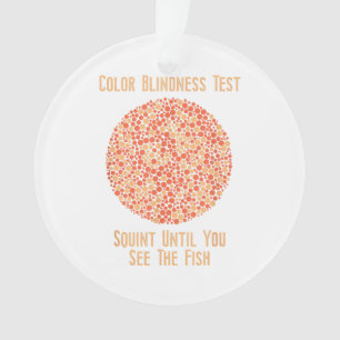 T Shirt Daltonien - Test d' humour sur le Daltonis