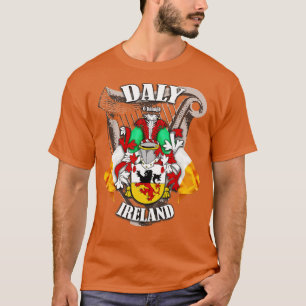 T-shirt Daly Nom de famille Anglais et Irlandais