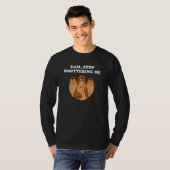 T-shirt Dam Stop Smottering Me Introvert Otter Antisocia (Devant entier)