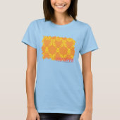 T-shirt Damas Orange-Jaune 4 (Devant)