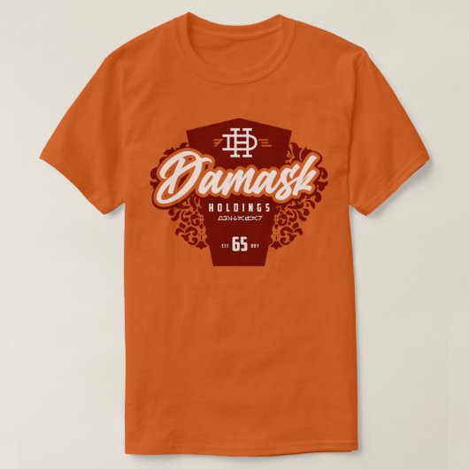 T-shirt Damask Holdings (Design devant)